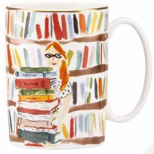 Kate Spade “Library Books” Mug